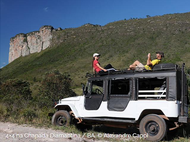 Turismo fora-de-estrada com 4X4