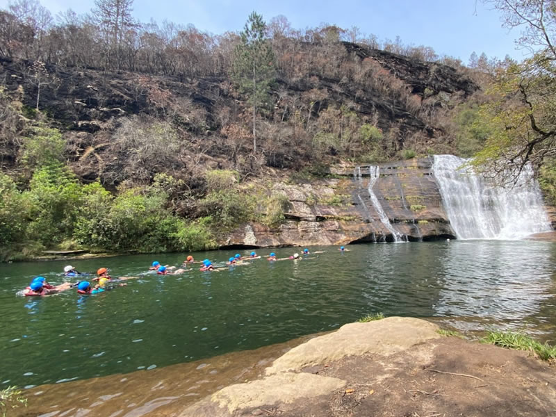 Aquatrekking do Lago Azul