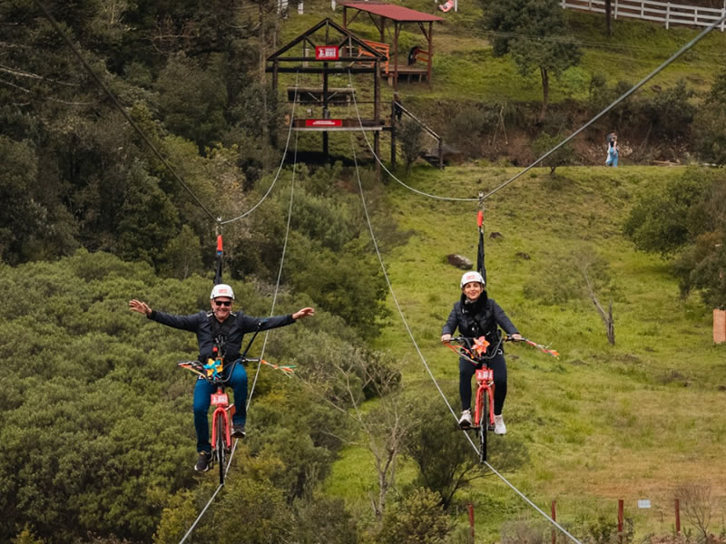 Natural Extremo - Tirolesa de Bike