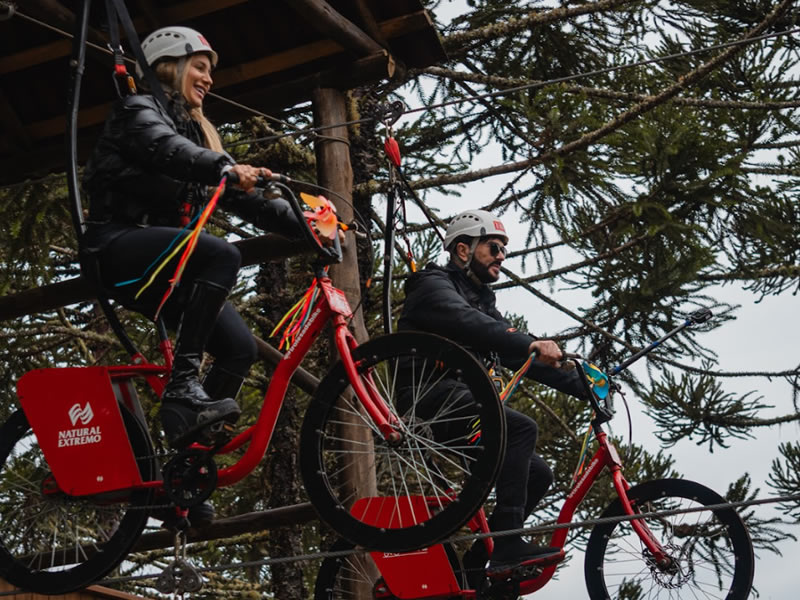 Natural Extremo - Tirolesa de Bike