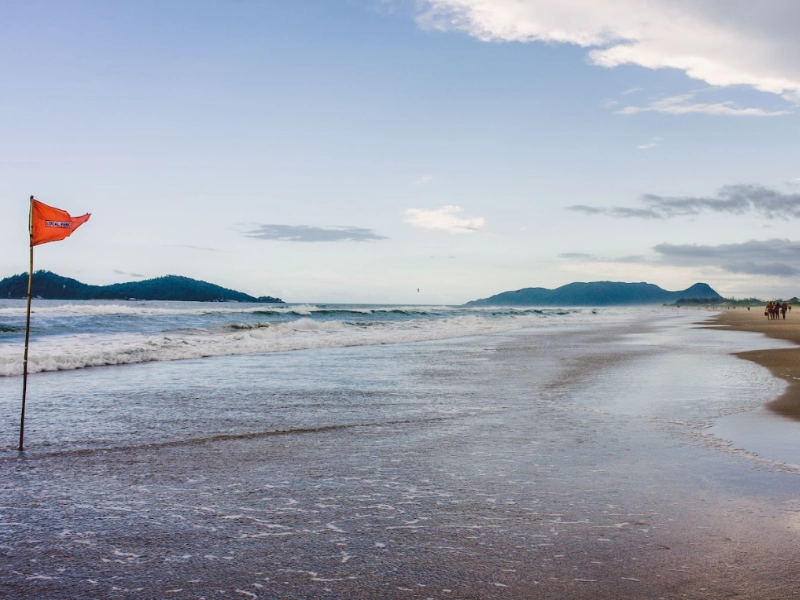 Praia do Campeche, em Florianópolis - SC